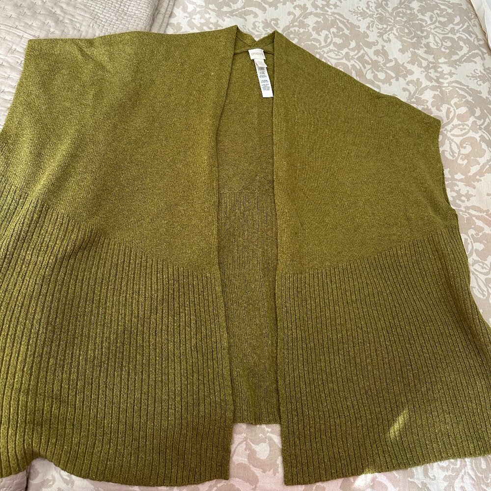 Chico's Open Front Sweater Vest
